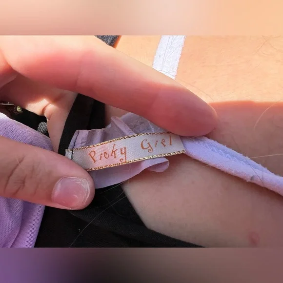 y2K Black Top (Small) - Picture 6 of 6